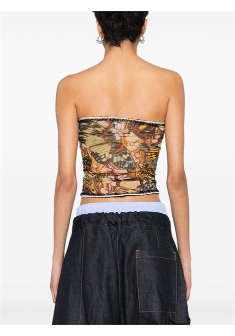 top the yellow butterfly donna multicolor in poliammide JEAN PAUL GAULTIER | 24/25-F-TO134-T5451090